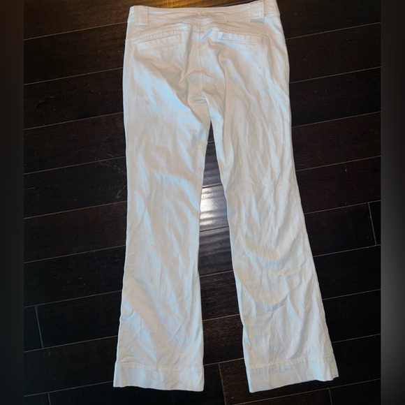 Nvy n’vy white wide leg pants trousers 42 denim jeans us sz 14 or 16 32W 32” - Picture 4 of 4